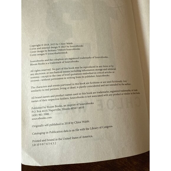 Binding 13 By Chloe Walsh Boys Of Tommen #1 Paperback Romance Novel - Picture 8 of 15